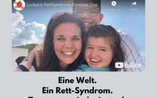 Eine Welt. Ein Rett-Syndrom. Zusammen sind wir stark.